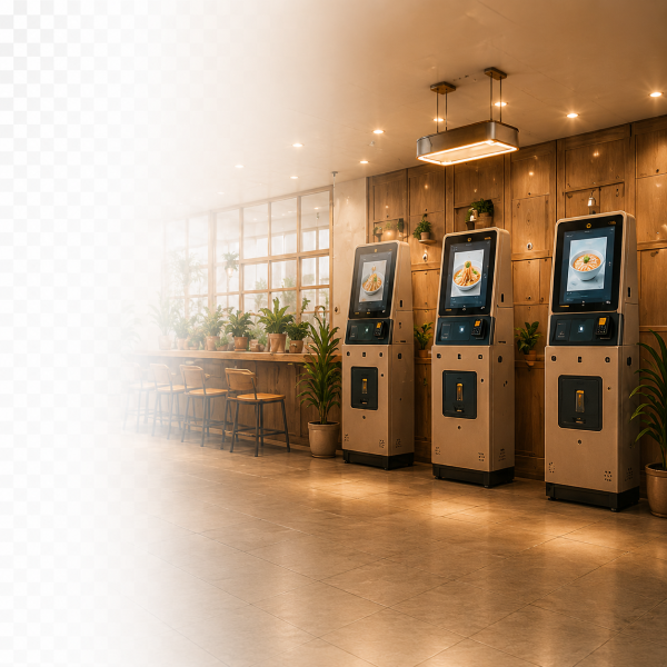 夢想麵館智慧自助店內空間